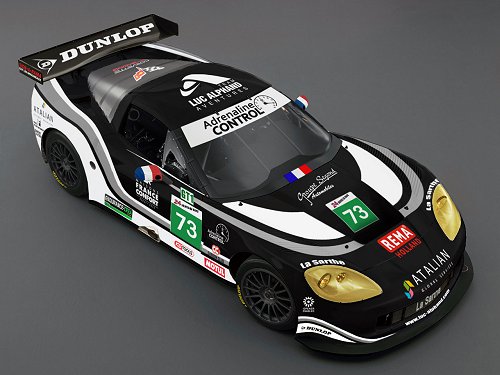 Nieuwe livery Luc Alphand Corvette voor 24H of Le Mans